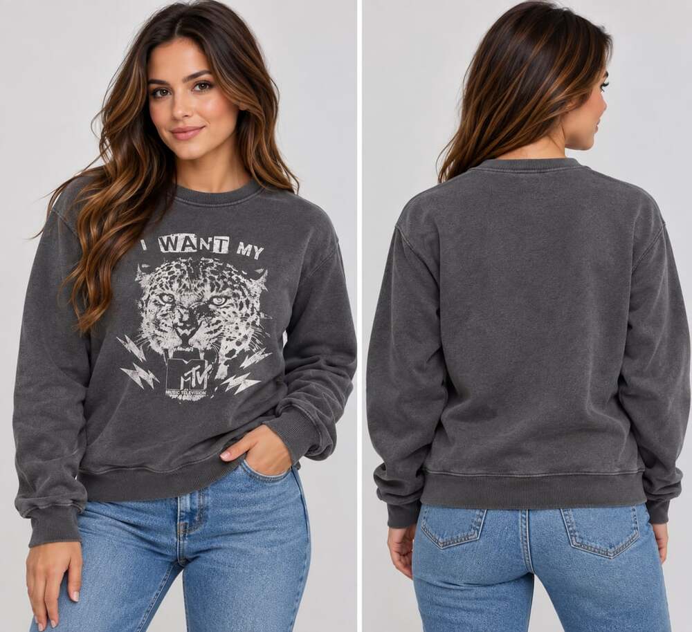 Mtv Tiger Sweatshirt S